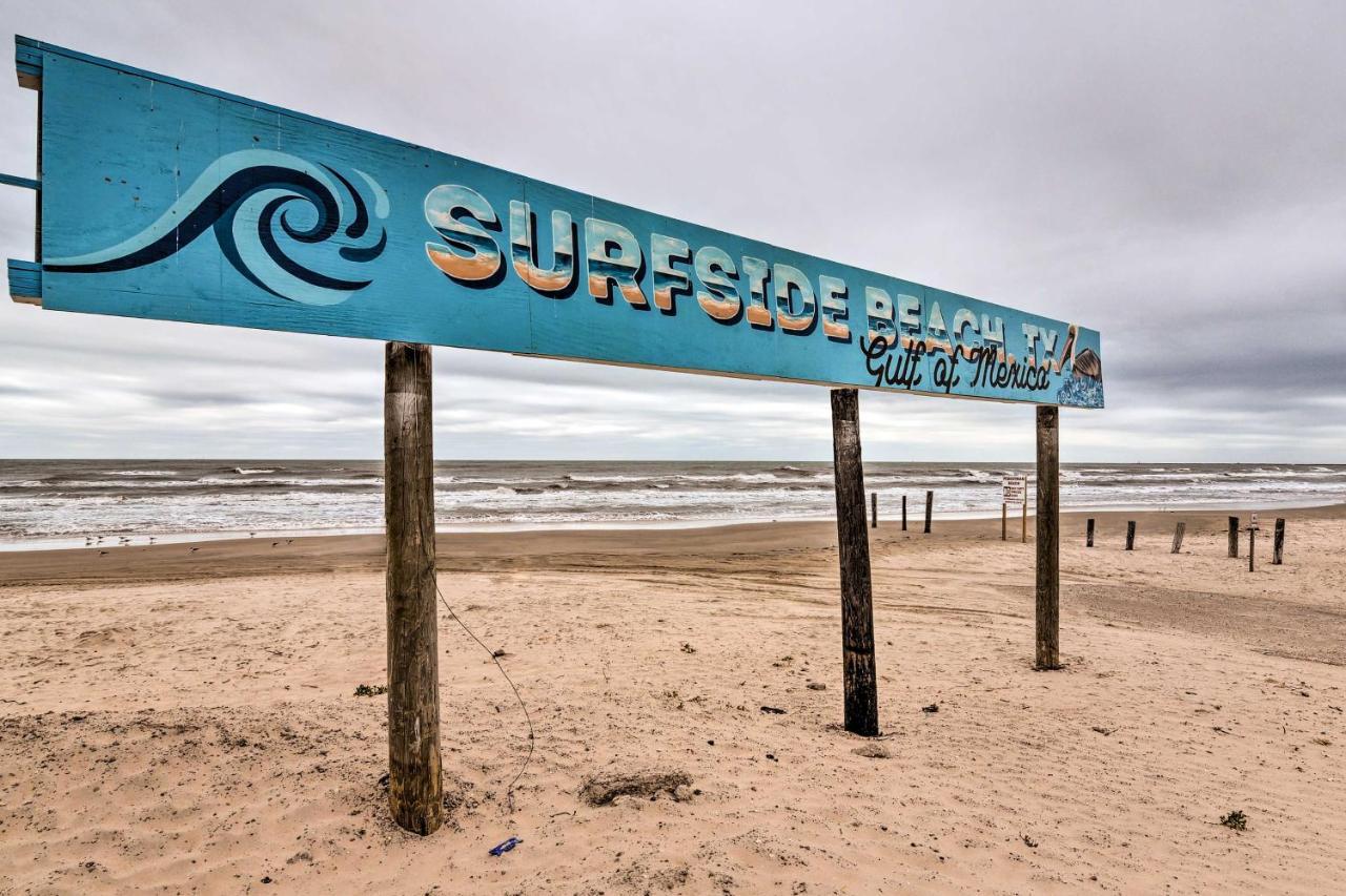 Surfside Beach Gem With Deck - 1 Block To Shore! Freeport Exterior foto